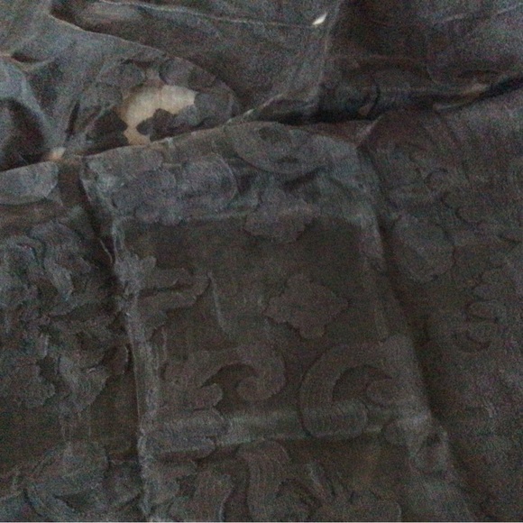 Viscose/Cotton/Silk Scarf 72”x26” - Picture 7 of 9